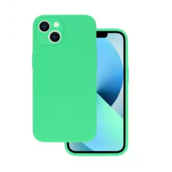 iLike Apple iPhone 14 Pro Funda Trasera Silicone Lite Menta