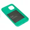 iLike Apple iPhone 14 Funda de Silicona Verde Menta
