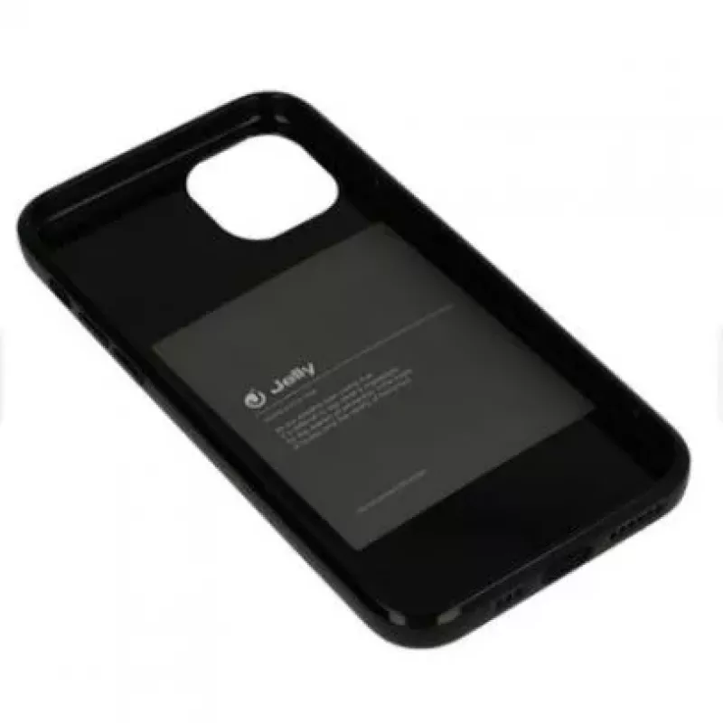 iLike Apple iPhone 14 Pro Funda de Silicona Negra