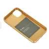 iLike Apple iPhone 14 Pro Funda de Silicona Dorada