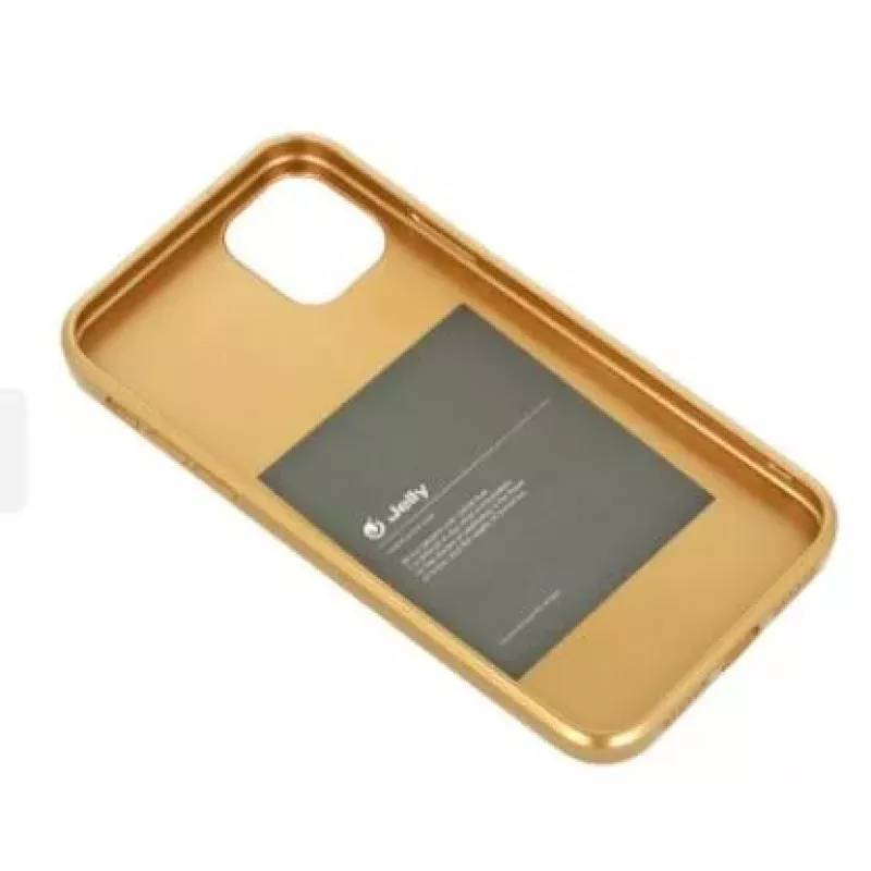 iLike Apple iPhone 14 Pro Funda de Silicona Dorada