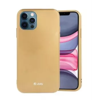iLike Apple iPhone 14 Pro Funda de Silicona Dorada