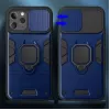 iLike Apple iPhone 14 Pro Max Funda Ring Lens Azul