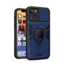 iLike Apple iPhone 14 Pro Max Funda Ring Lens Azul