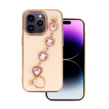 iLike Apple iPhone 14 Pro Max Funda Trend Rosa Claro