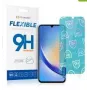 iLike Samsung Galaxy A34 5G Protector de pantalla de cristal híbrido, Flexible
