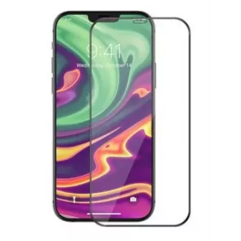 iLike Samsung Galaxy S23 Protector de Pantalla de Cristal Templado Cerámico Duro Negro
