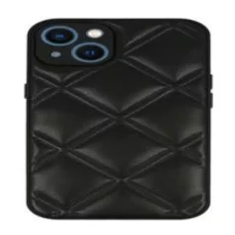 iLike Apple iPhone 14 Funda Leather 3D Negra