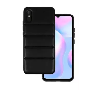 iLike Xiaomi Redmi 9A Funda Leather 3D Negra