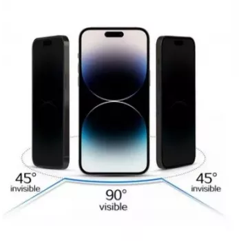 iLike Apple iPhone 14 Protector de Pantalla Privacy Glass