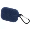 iLike Apple AirPods 3 con funda de gancho azul marino