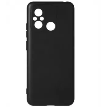 iLike Funda de silicona para Xiaomi Redmi 12C / Redmi 11A negra