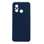 iLike Funda de silicona para Xiaomi Redmi 12C / Redmi 11A - azul oscuro