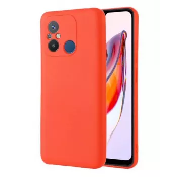 iLike Funda de silicona para Xiaomi Redmi 12C / Redmi 11A - Rojo