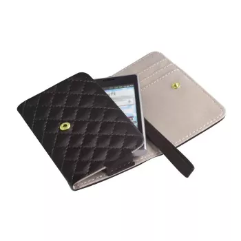 iLike Universal XXXL Note 2 Case Wallet Pik negro