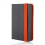 GreenGo Funda Protectora Universal Orbi 7-8 Negra - Naranja para Tablets