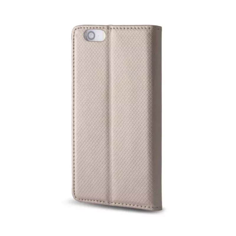 GreenGo Honor 5x Funda Tipo Cartera Flip Smart Magnet Dorada