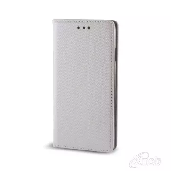 GreenGo HTC 530 Funda Tipo Flip Smart Magnet Plateada para HTC Desire 530