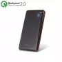 Forever Batería Externa Universal 10000 mAh PTB-03 QUALCOMM Quick Charge 2.0 Negra