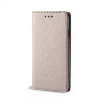 GreenGo HTC 530 Funda con tapa magnética Smart dorada