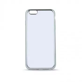 GreenGo Samsung Galaxy S7 Edge G935 Funda híbrida TPU plateada