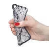 GreenGo Apple iPhone 7 Plus Funda Grid plateada