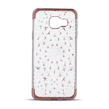 GreenGo Samsung Galaxy S7 Edge G935 Funda TPU 3D Stars oro rosa