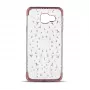 GreenGo Samsung Galaxy S7 Edge G935 Funda TPU 3D Stars oro rosa