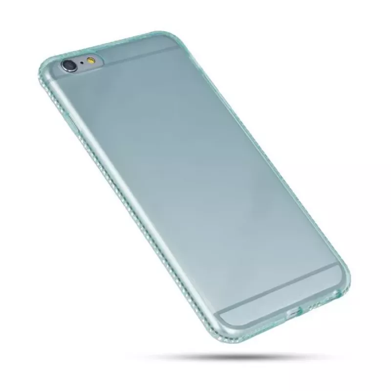 Beeyo Huawei P8 Lite Funda trasera Diamond Frame verde