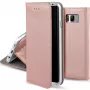 GreenGo Funda cartera Smart Magnet para LG Q6 - oro rosa