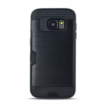 GreenGo Funda Defender Card para Samsung Galaxy S8 negra