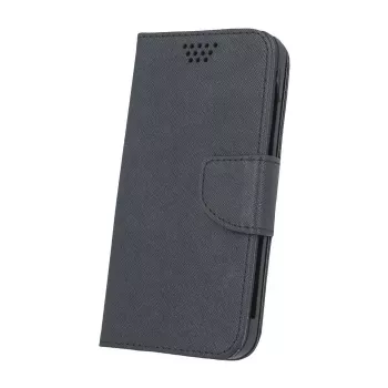 GreenGo Funda de silicona Smart Fancy universal 4.5 negra