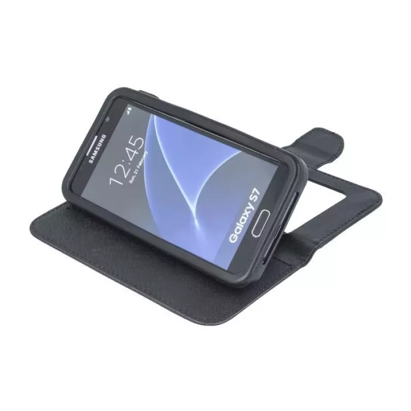 GreenGo Funda de silicona Fancy Smart universal 5.5 negra