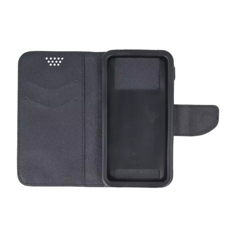 GreenGo Funda de silicona Fancy Smart universal 5.5 negra