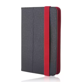 GreenGo Funda Orbi 9-10 negra roja