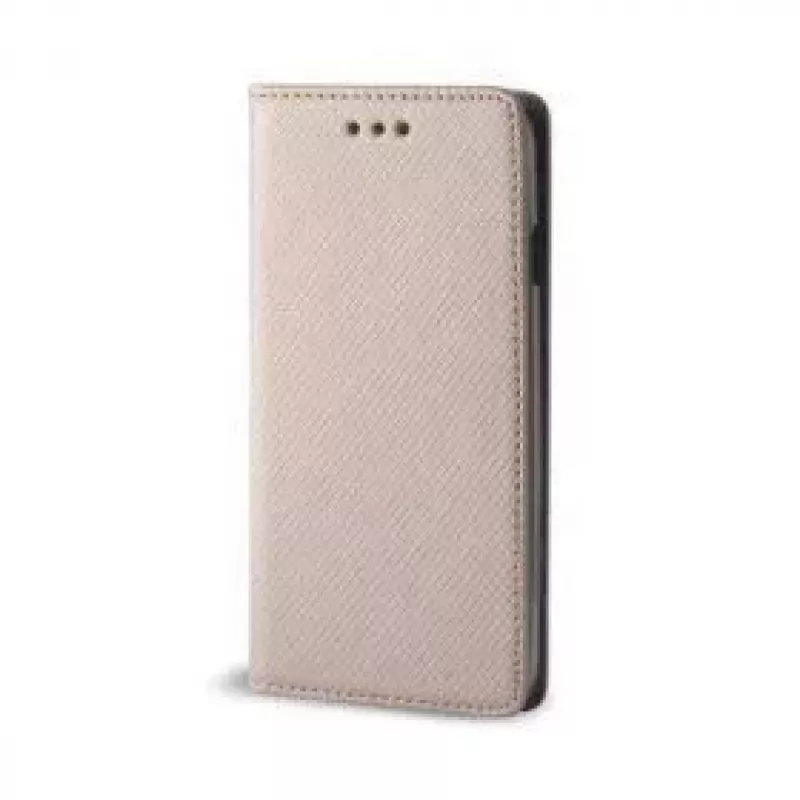 GreenGo Funda cartera Smart Magnet para Nokia 3.1 Oro