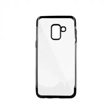 iLike Funda TPU blanda con efecto espejo para Apple iPhone X / XS Negra
