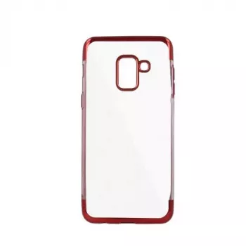 GreenGo Funda trasera TPU blanda con efecto espejo para Apple iPhone XR Roja