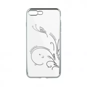 Beeyo Funda Flying para Apple iPhone XR Plata