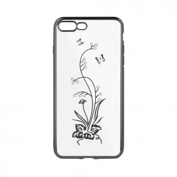 Beeyo Funda Wish para Apple iPhone XR Gris oscuro