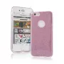 iLike Funda trasera Glitter 3 en 1 para Apple iPhone X / iPhone XS rosa