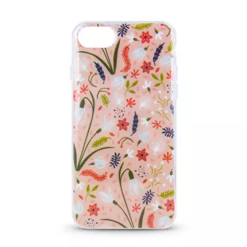 iLike Funda trasera Spring 3 para Apple iPhone XS Max - Estampado floral, funda protectora TPU