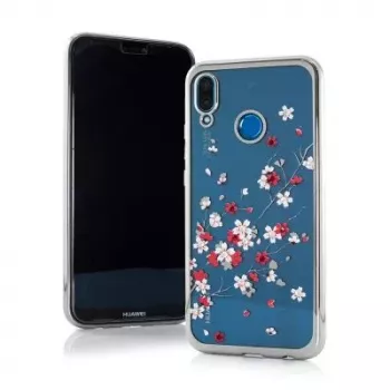 iLike Apple iPhone X / iPhone XS Funda trasera Flower