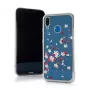 iLike Apple iPhone X / iPhone XS Funda trasera Flower