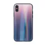iLike Samsung Galaxy A40 Funda Aurora Glass marrón negra