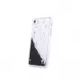 iLike Apple iPhone 11 Funda TPU Liquid Letters negra