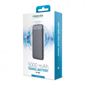 Forever Batería externa TB-100S 5000 mAh negra