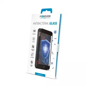 Forever Apple iPhone 7 Plus / 8 Plus Protector de pantalla antibacteriano de cristal templado