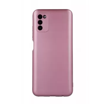 iLike Funda metálica para Samsung Galaxy A13 5G / A04S - rosa