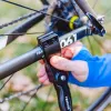 Forever Outdoor Bikes caballete para bicicleta - caballete lateral de aleación de aluminio para bicicletas de 24-29 pulgadas, negro